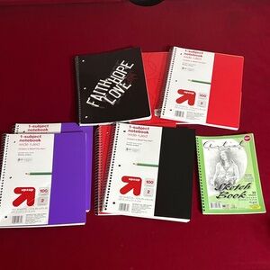 notebooks & sketch book NWT